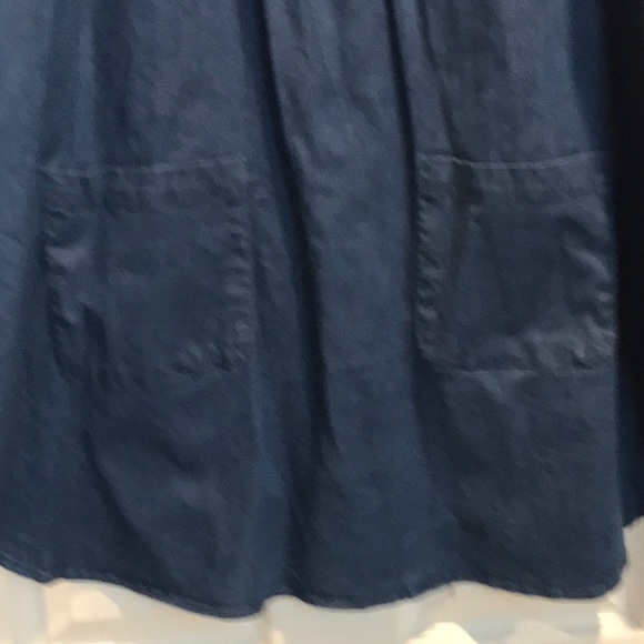 Universal Standard Denim Tunic with Pockets on Front and Back. Size Small - Picture 3 of 6
